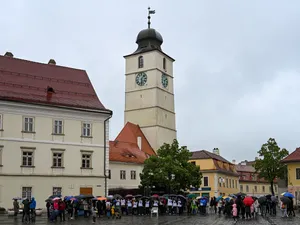 Finanţare nerambursabilă de 16 milioane de lei pentru restaurarea Turnului Sfatului din Sibiu - FOTO undemergem.ro