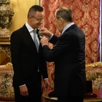 Ministrul de Externe ungar Peter Szijjarto, decorat de Moscova cu „Ordinul Prieteniei”. / Foto: hungarytoday.hu