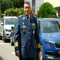 Generalul de brigadă Nicolae Crețu este suspectat de fals. Este comandantul celei mai mari baze NATO Foto: captură PROTV
