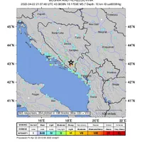 Cutremur de 5,7 grade Richter, în sudul Bosniei. S-a resimțit până la Belgrad, Zagreb şi Skopje. / Foto: agerpres.ro
