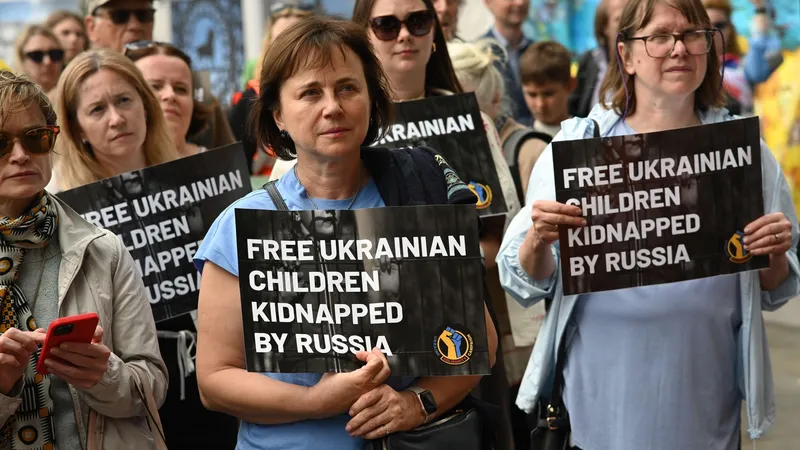 Drama copiilor din Ucraina răpiți de Rusia în război.