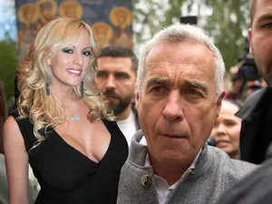 Farsa anului. Stormy Daniels, avocata lui Trump vine să-l apere pe Călin Georgescu… pe 31 septembrie - Foto: Colaj Newsweek