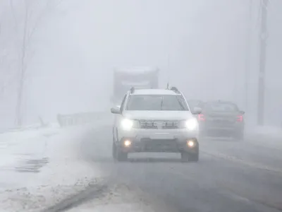 Ninsoare puternică în Predeal, pe Valea Prahovei - Foto: INQUAM PHOTOS/Cosmin Enache (Imagine cu caracter ilustrativ)