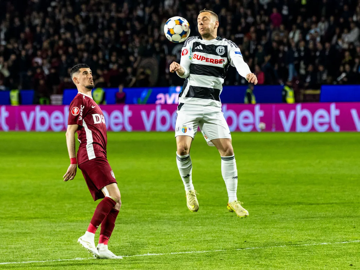 U Cluj s-a bătut singură în play-off-ul Superligii. CFR a câștigat cu 1-0 după un henț urmat de penalty