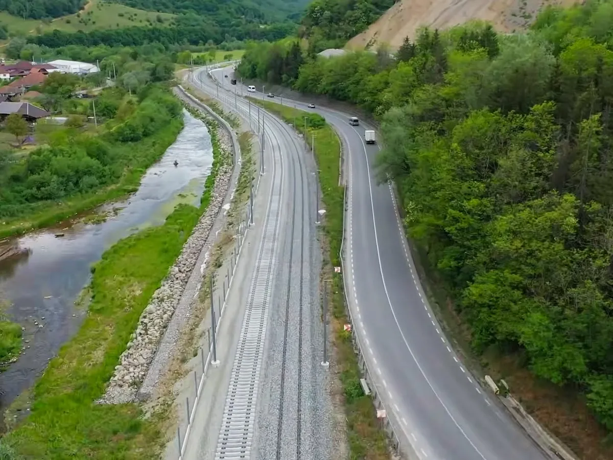 Calea ferată care leagă Cluj de Ungaria -  Foto: Facebook / Asociația Pro Infrastructură