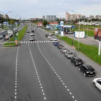 Coadă la „benzinărie” în Rusia - Foto: Profimedia Images (Imagine cu rol ilustrativ)