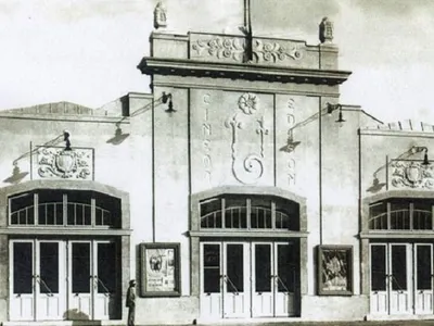 Cinema Edison, unul dintre primele din România - Foto: istoriafilmuluiromanesc.ro