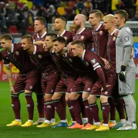 Naționala Belarusului a pierdut în preliminarile EURO 2024 în fața României cu scorul de 1-2, într-un meci disputat pe Arena Națională din București - Foto: Profimedia Images