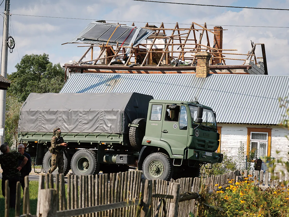 Provocarea dronelor: pagube produse în Polonia. Rusia, în criză de timp, alege să verifice rezistența și solidaritatea aliaților europeni - Foto: Profimedia Images