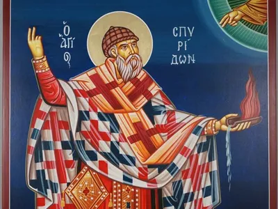 Sfântul Ierarh Spiridon - Foto: arhiepiscopiasucevei.ro