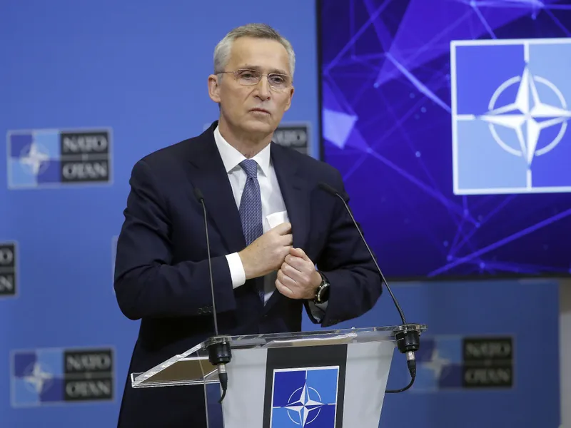 Jens Stoltenberg, declarații după incidentele din Ucraina: „Rusia încearcă să creeze un pretext"/FOTO: Euractiv.com