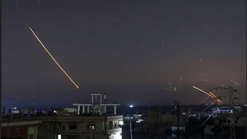 Assad atacă Israelul cu rachetă rusească cu rază lungă de acțiune-Foto: Jerusalem Post