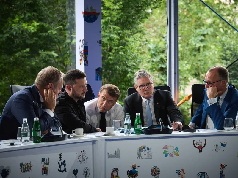 Liderii Poloniei, Ucrainei, Franței, Marii Britanii și germaniei, ședință în Albania privind negocierile de pace de la Istanbul - Foto: front_ukrainian