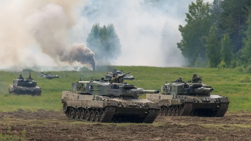 Tancurile Leopard 2 - Foto: Profimedia Images