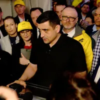 Simion și candidatul la AUR la primăria Neamț - Foto: FB