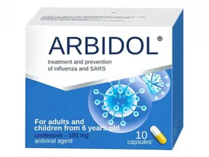 Arbidol (umifenovir), medicament adus din Rusia pentru tratarea COVID. EMA nu îl recomandă. Sursa foto: dailymail.co.uk