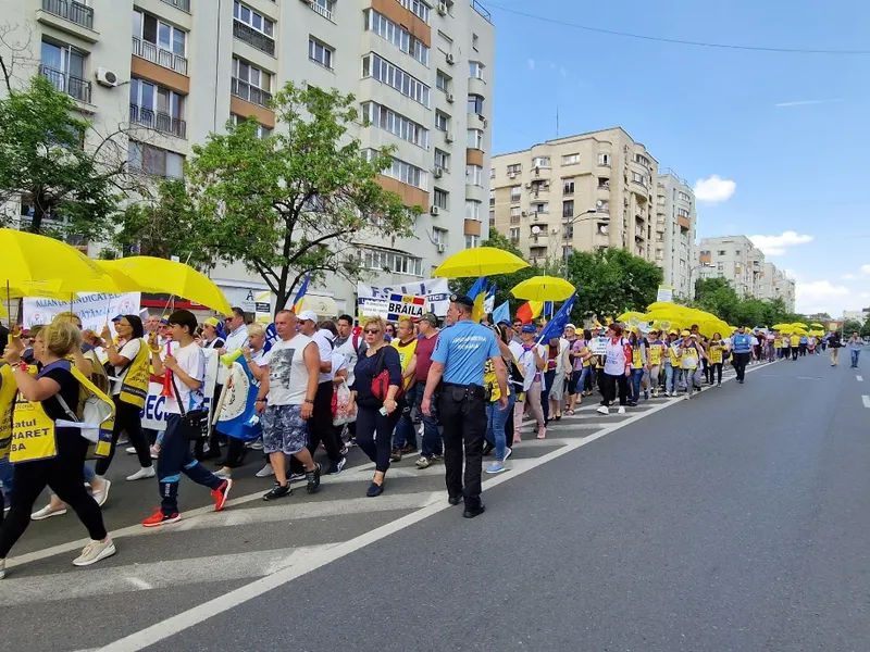 Protest în educație - Foto: FB