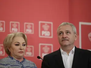 Premierul Viorica Dăncilă alături de fostul lider PSD, Liviu Dragnea/Foto: Inquam