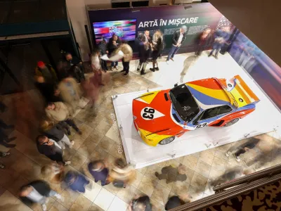 Primul BMW Art Car, în premieră la București - Foto: Dragoș Savu