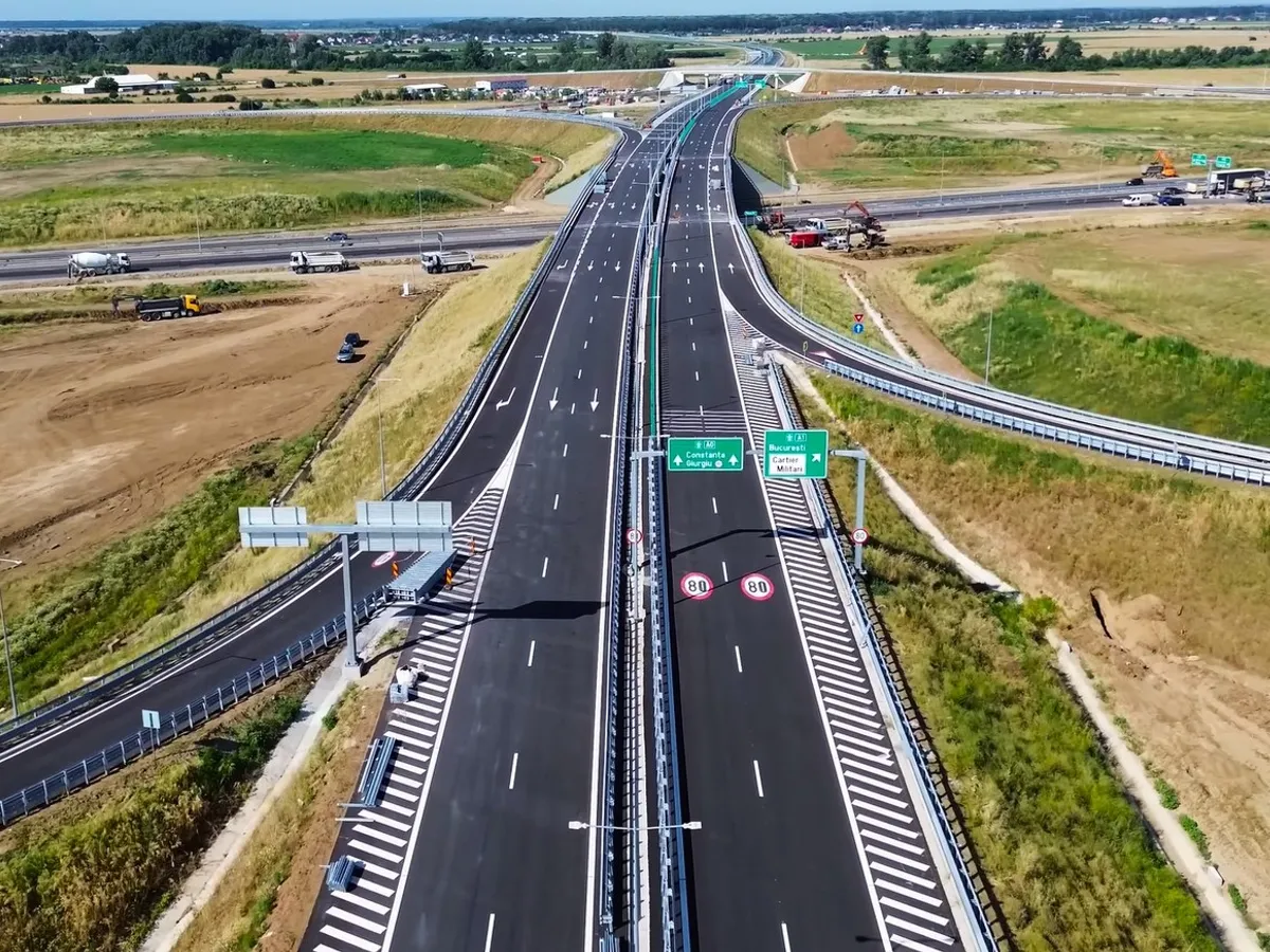 Veste extraordinară, pentru șoferi! Autostrada A0 Sud este gata de trafic. Când se deschide? - Foto: Facebook / Asociația Pro Infrastructura