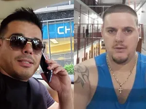 Interlopul Alex Stoica, către mafiotul albanez, Fabio Dushku, care l-a amenințat pe Tzancă Uraganul: Stați parcați Foto: Facebook