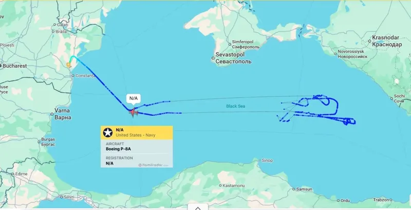 Rom&acirc;nia, centrul operațiunilor din Marea Neagră &icirc;n următoarele săptăm&acirc;ni - Foto: ItaMilRadar