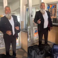 Interlopul Sandokan a făcut live din sediul Poliției Foto: Captură Facebook