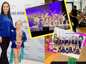 La numai 8 ani, o fetiță din România s-a calificat la Campionatul mondial de dans din Croația - Foto: Facebook/ Happy Steps - Scoala de dans