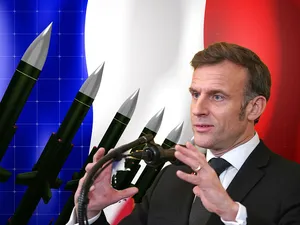 Franța își extinde scutul deasupra Europei. Macron: Trimitem avioane cu bombe nucleare în Germania - Foto: Profimedia images