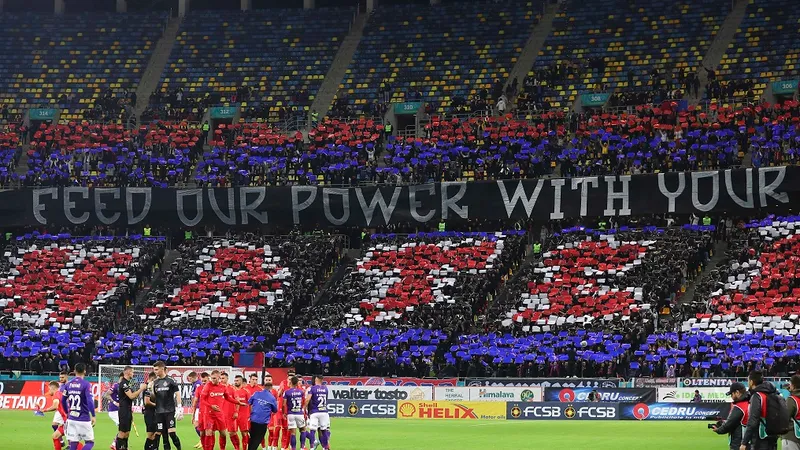 Meci de fotbal între FCSB și Dinamo (6 nov 2022) Imagine cu rol ilustrativ FOTO: INQUAM PHOTOS/Stefan Constantin