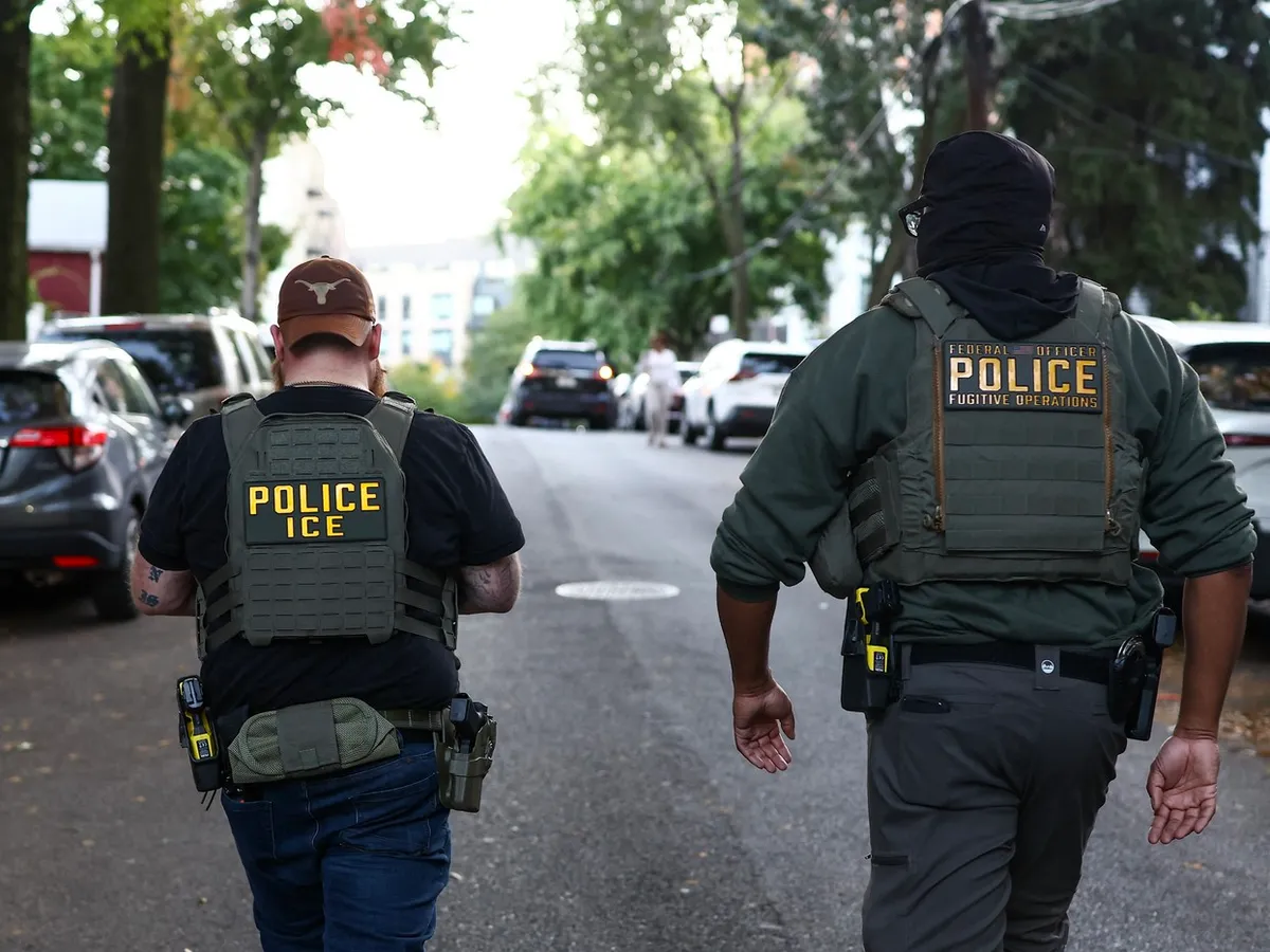 Agenți ICE în New York după incidentt - Foto: Profimedia Images - Imagine cu rol ilustrativ