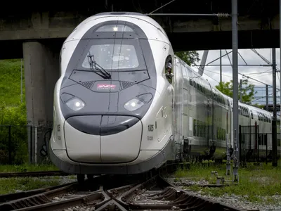 Tren de mare viteză (TGV) în Franța - Foto: Profimedia Images