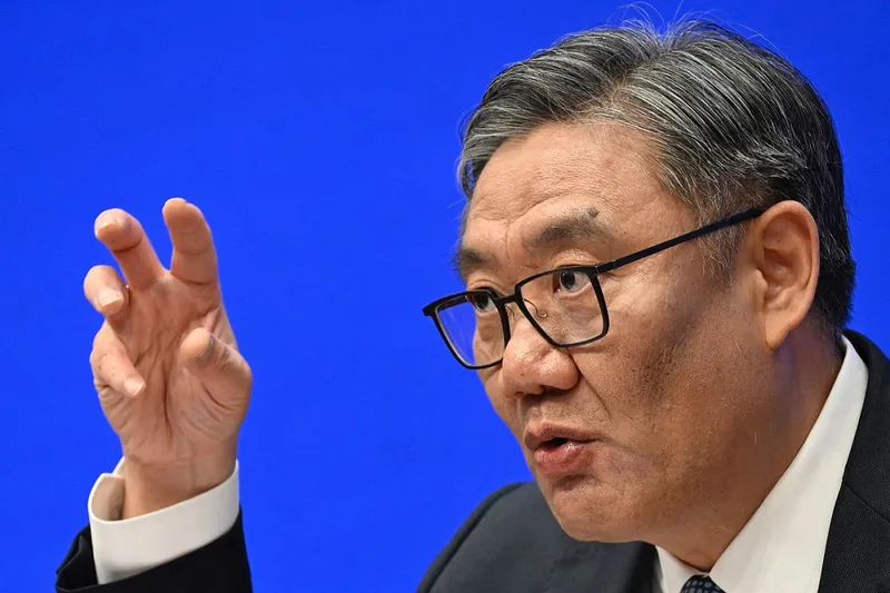 Wang Wentao, ministrul chinez al Comerţului - Foto:Profimedia Images