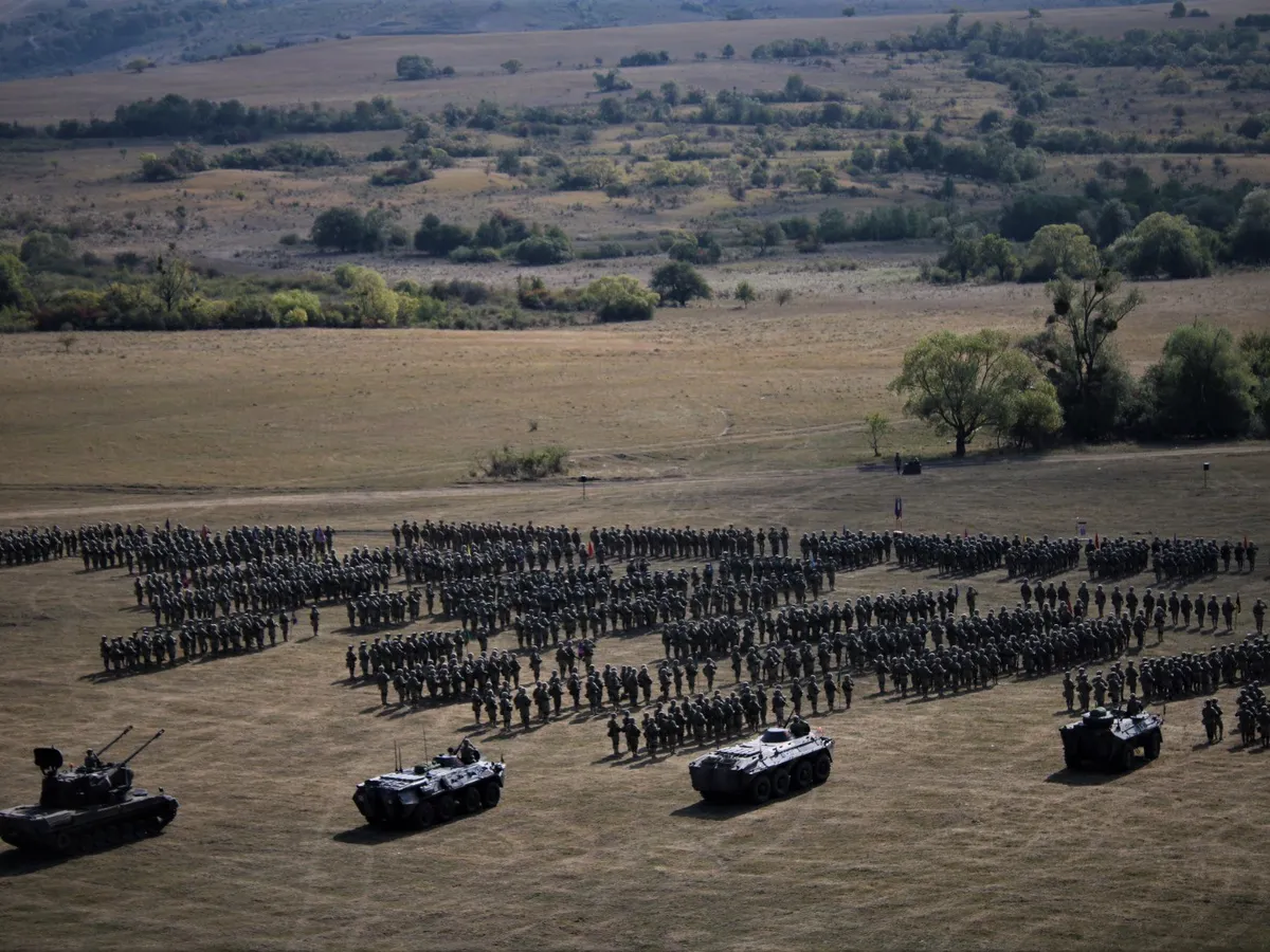 Cât de puternică e armata României față de cele ale Ungariei și Bulgariei.  - Foto: facebook / MApN