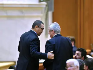 Ponta și Tăriceanu/FOTO: Hotnews