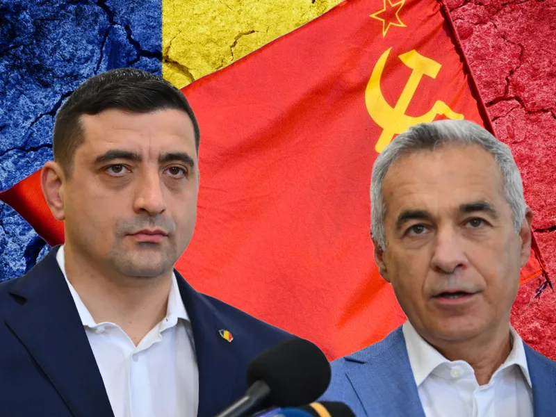 George Simion și Călin Georgescu vor instaurarea dictaturii fricii în România - Foto: Colaj Newsweek - Profimedia images
