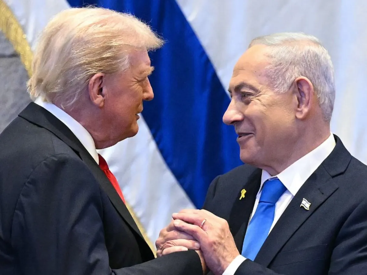 Netanyahuși Trump Foto: AFP