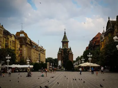 Piața Operei, Timișoara/FOTO: metropotam.ro