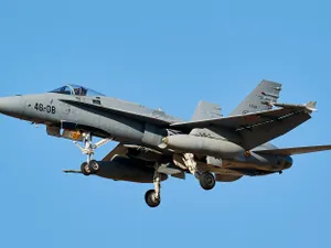 Spania a desfășurat opt ​​avioane F-18 în România pentru sprijin aerian  - Foto: Profimedia Images (imagine cu caracter ilustrativ)