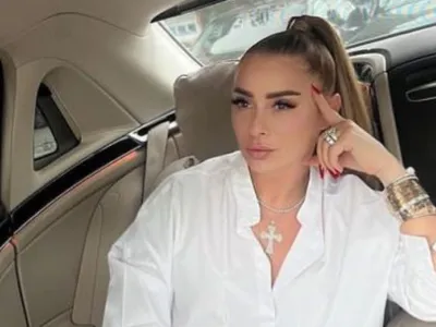 FOTO Anamaria Prodan a plecat din România, după ce a fost operată de urgență la Spitalul Floreasca