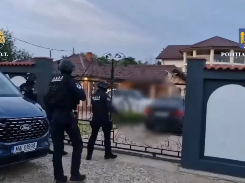 Descinderi la o familie de interlopi din România - Foto: Poliția- DIICOT