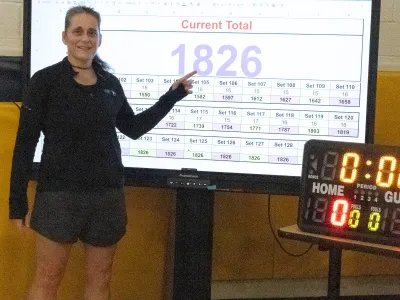 Profesoara americană de sport care a stabilit recordul - Foto: GWR