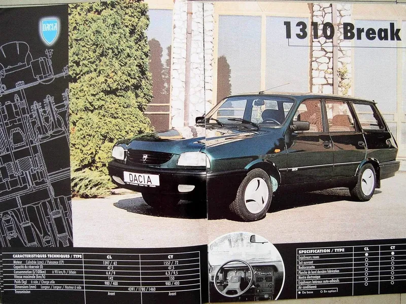 De ce a fost poreclită „Zâmbetul lui Iliescu” ultima Dacia 1300? Cu ce se lăuda și cât costă acum? - Foto: daciarosie.ro