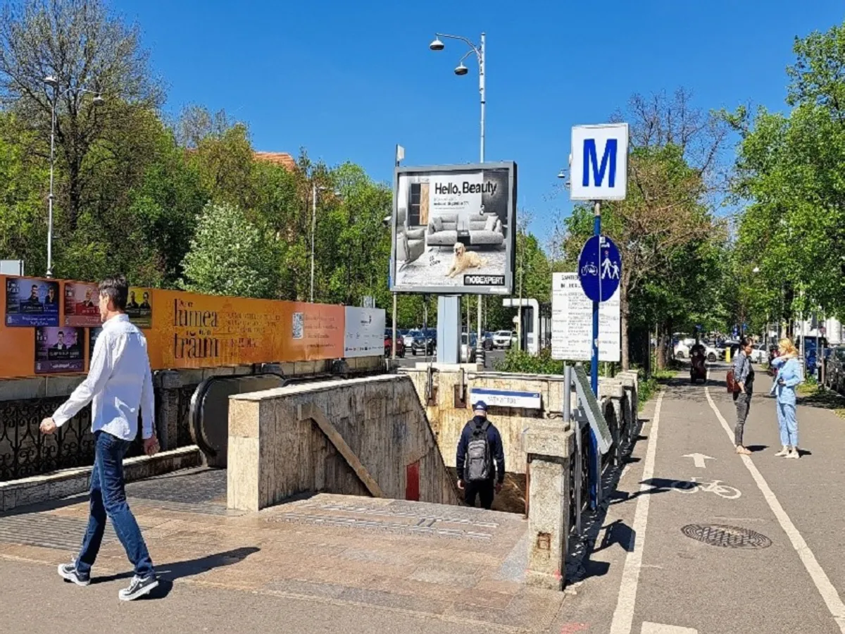 Gură de metrou- Foto: Facebook/ Metrorex