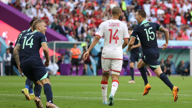 Australia - Tunisia, Cupa Mondială 2022 - Foto: DIGI SPORT