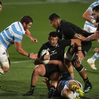 David Havili în timpul meciului din Rugby Championship dintre Noua Zeelandă și Argentina, pe Orangetheory Stadium din Christchurch, Noua Zeelandă - Foto: Profimedia Images / Joseph Johnson