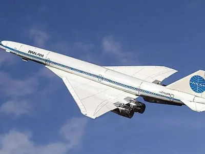 Avionul Beoing de 1.200.000.000 $ care nu a zburat niciodată. Avea o viteză de 3.300 km/h și 97 metri lungime