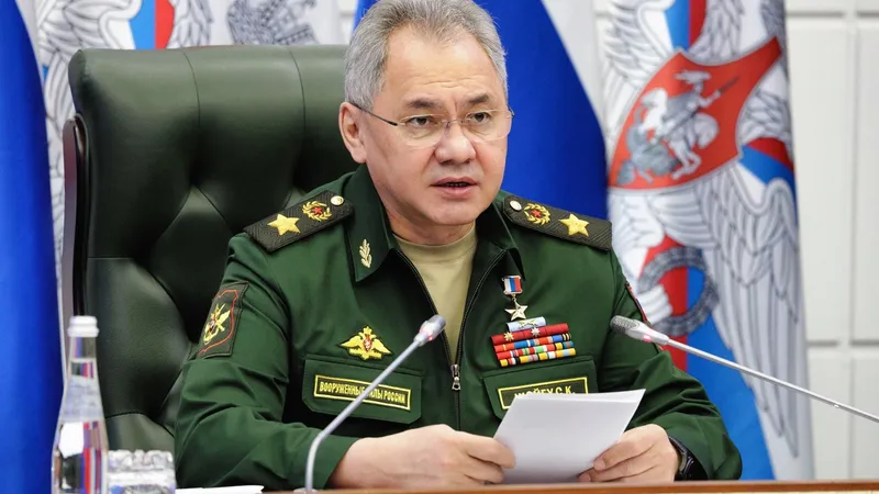 Ministrului rus al Apărării, Serghei Şoigu. - Foto: Profimedia Images
