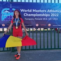 Nicoleta Ciortan, campioană mondială la cross country 8.000 de metri. / Foto: Nicoleta Ciortan, Facebook