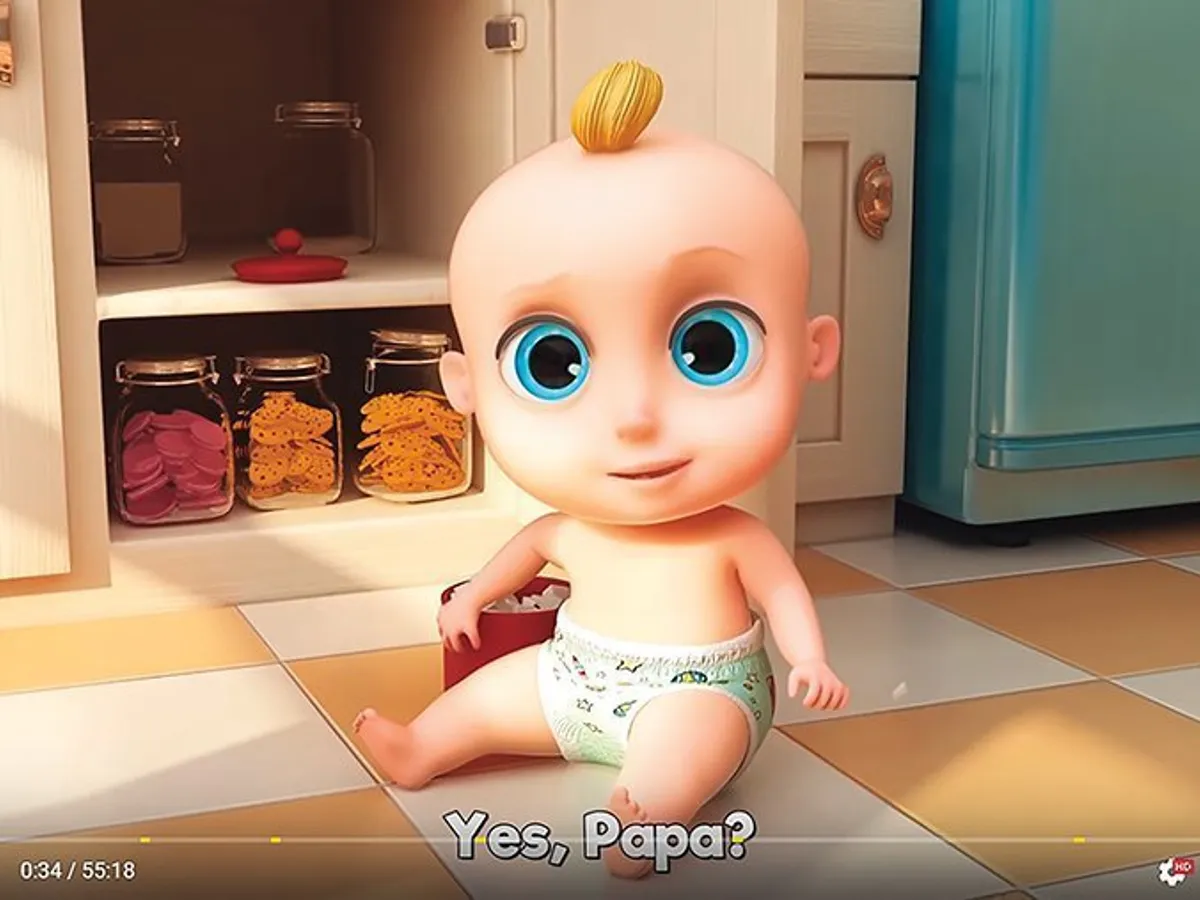 „Johny, Johny, yes, Papa“ deține recordul vizualizărilor pe LouLou Kids